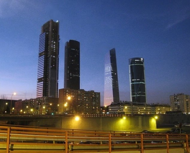 Испания быстрее всего возводит небоскребы во время кризиса