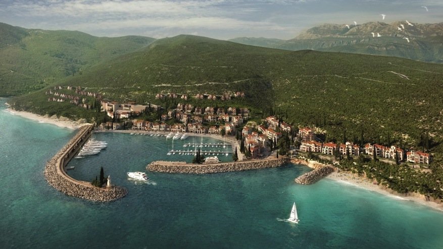 Курорт Luštica Bay привлек за полтора года €48 млн инвестиций