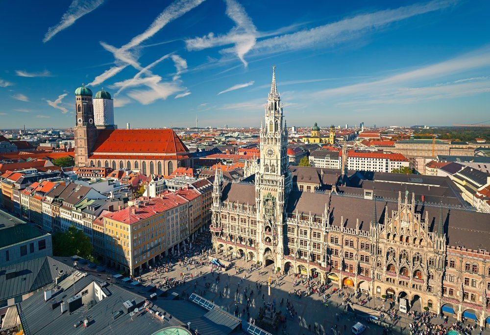 Недвижимость в Германии, панорама Мюнхена
