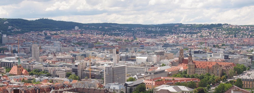 Недвижимость в Германии, панорама Штутгарта