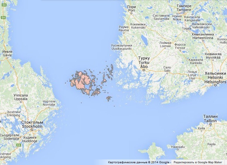 Россия взяла у Финляндии землю на Аландских островах | Фотография 1 | ee24