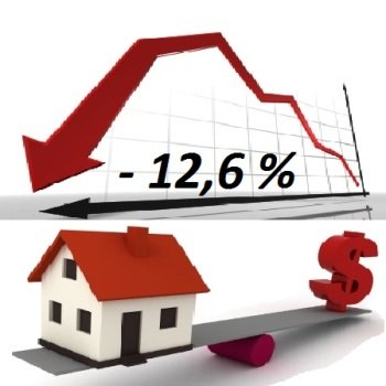 Цены на испанскую недвижимость за год упали на 12,6%