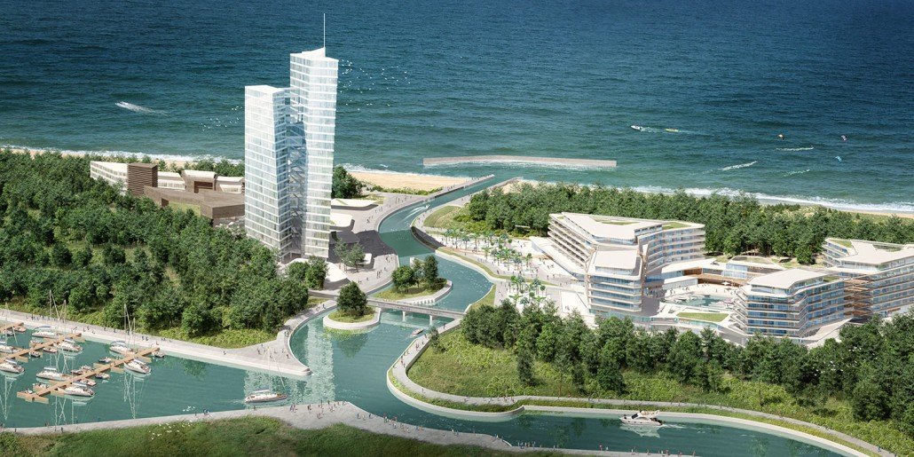 На Балтийском побережье в Польше возведут курортный городок