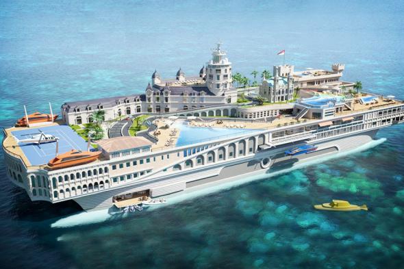 В Монако построят плавучий город для миллионеров
