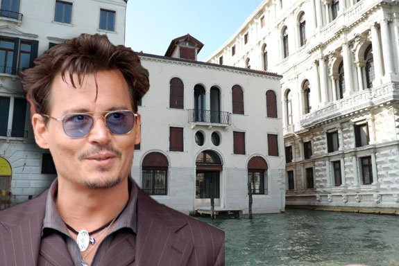 Джонни Депп выставил на продажу исторический особняк в Венеции и поместье во Франции 