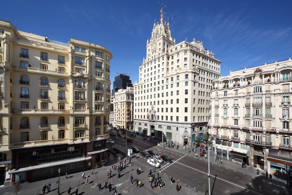 Офисы на главной улице Мадрида никому не нужны