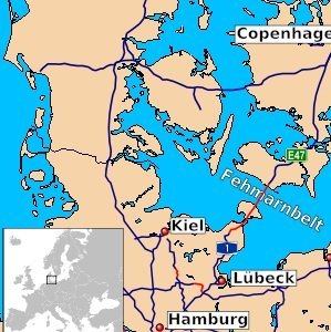 Данию и Германию соединят тоннелем
